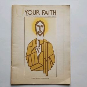 Vintage 1978 Catholic Faith Softcover Book